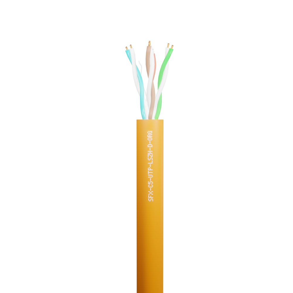 Data Category 5e, 4 pair UTP Dca LSZH Cable