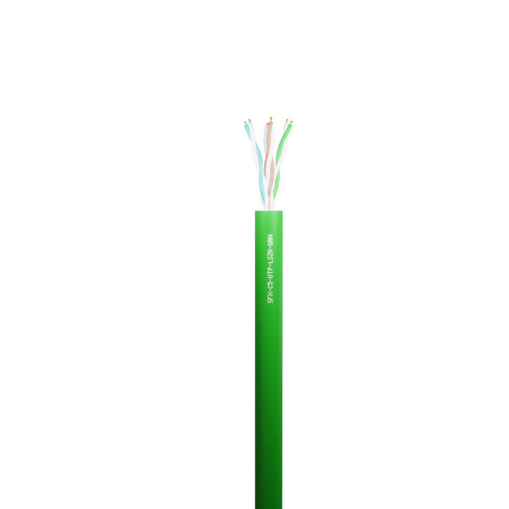 Data Category 5e, 4 pair UTP LSZH Cable