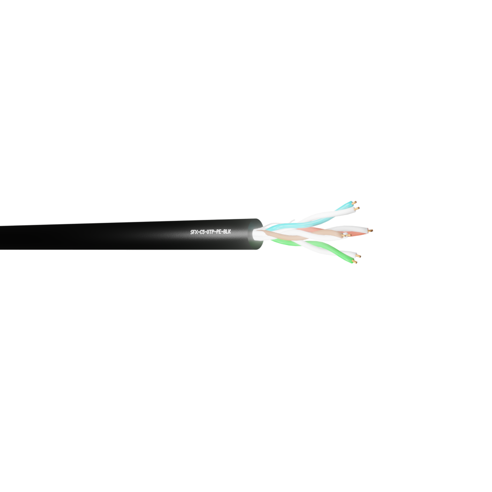 Data Category 5e, 4 pair UTP PE Cable
