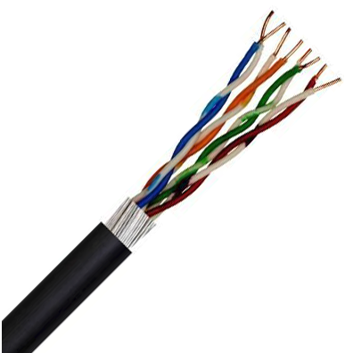 Data Category 5e, 4 pair UTP SWA PE Cable