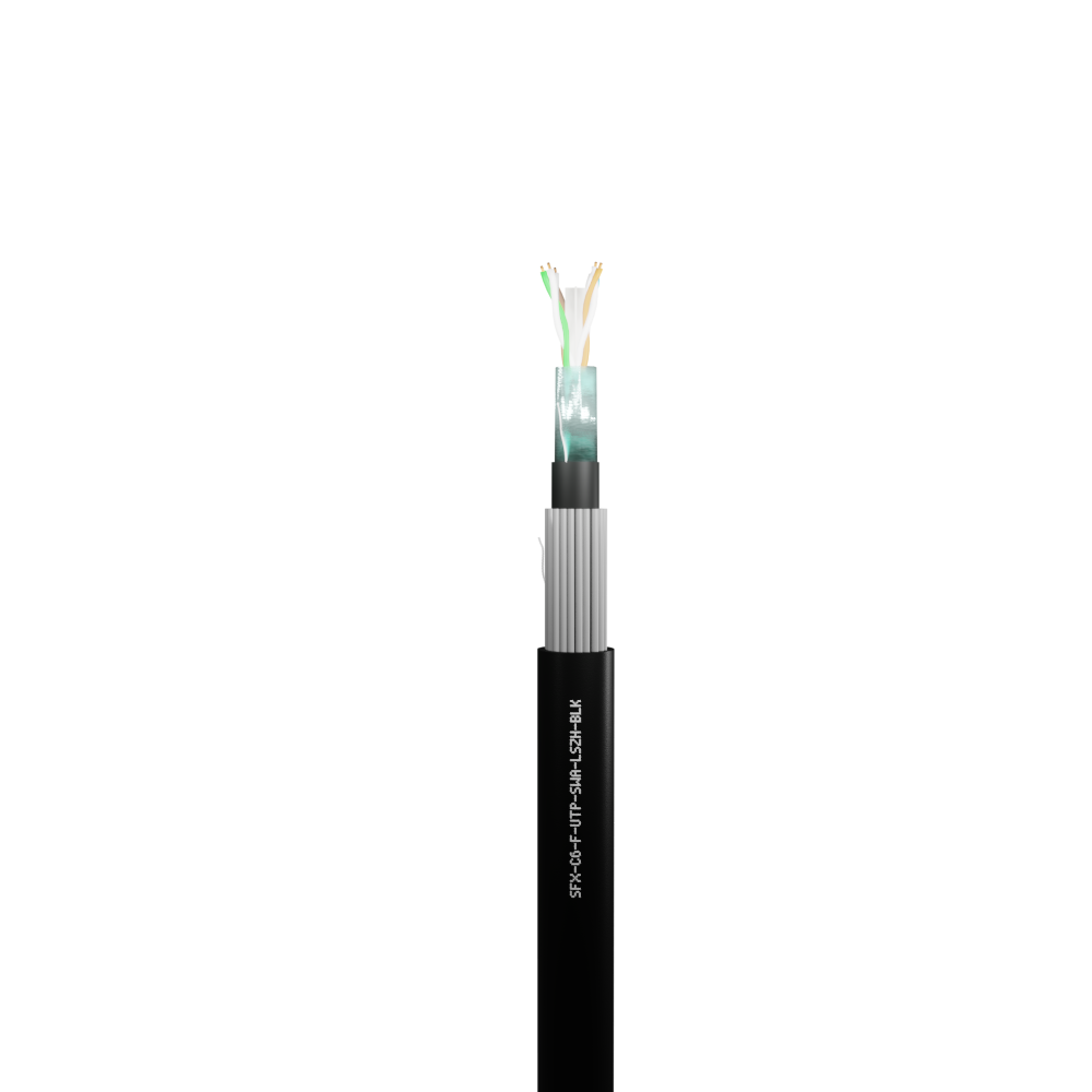 Data Category 6 4 pair F-UTP SWA LSZH Cable