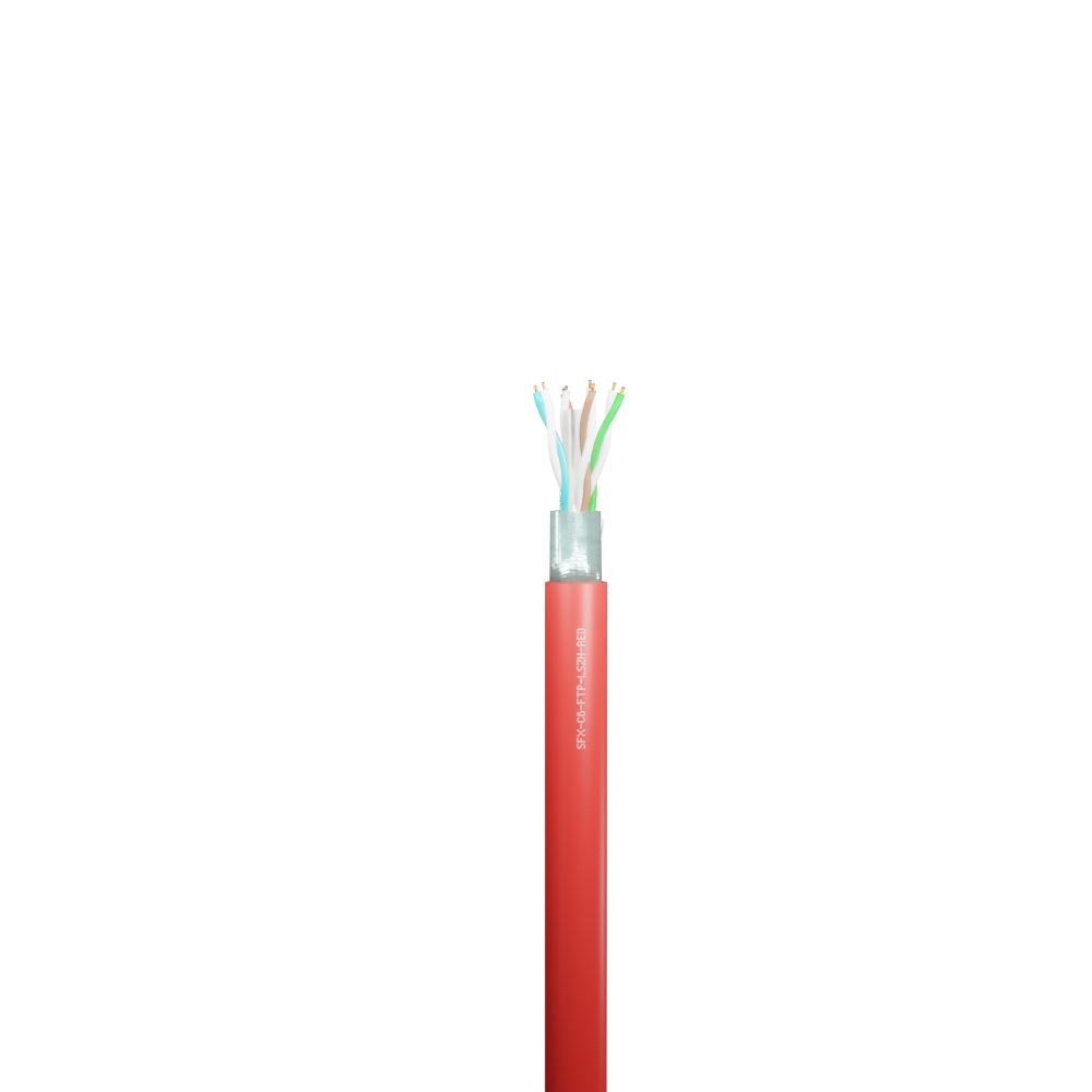 Data Category 6, 4 pair FTP LSZH Cable