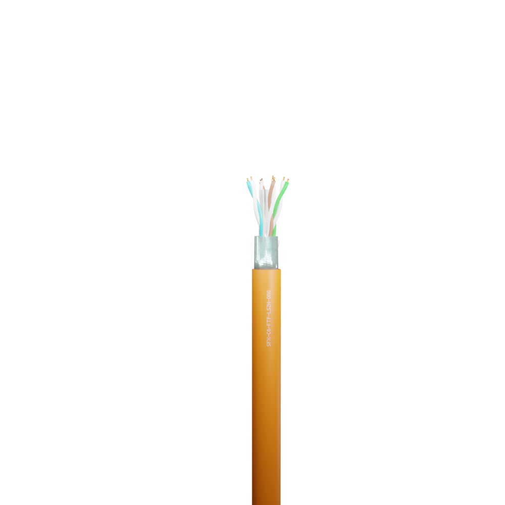 Data Category 6, 4 pair FTP LSZH Cable