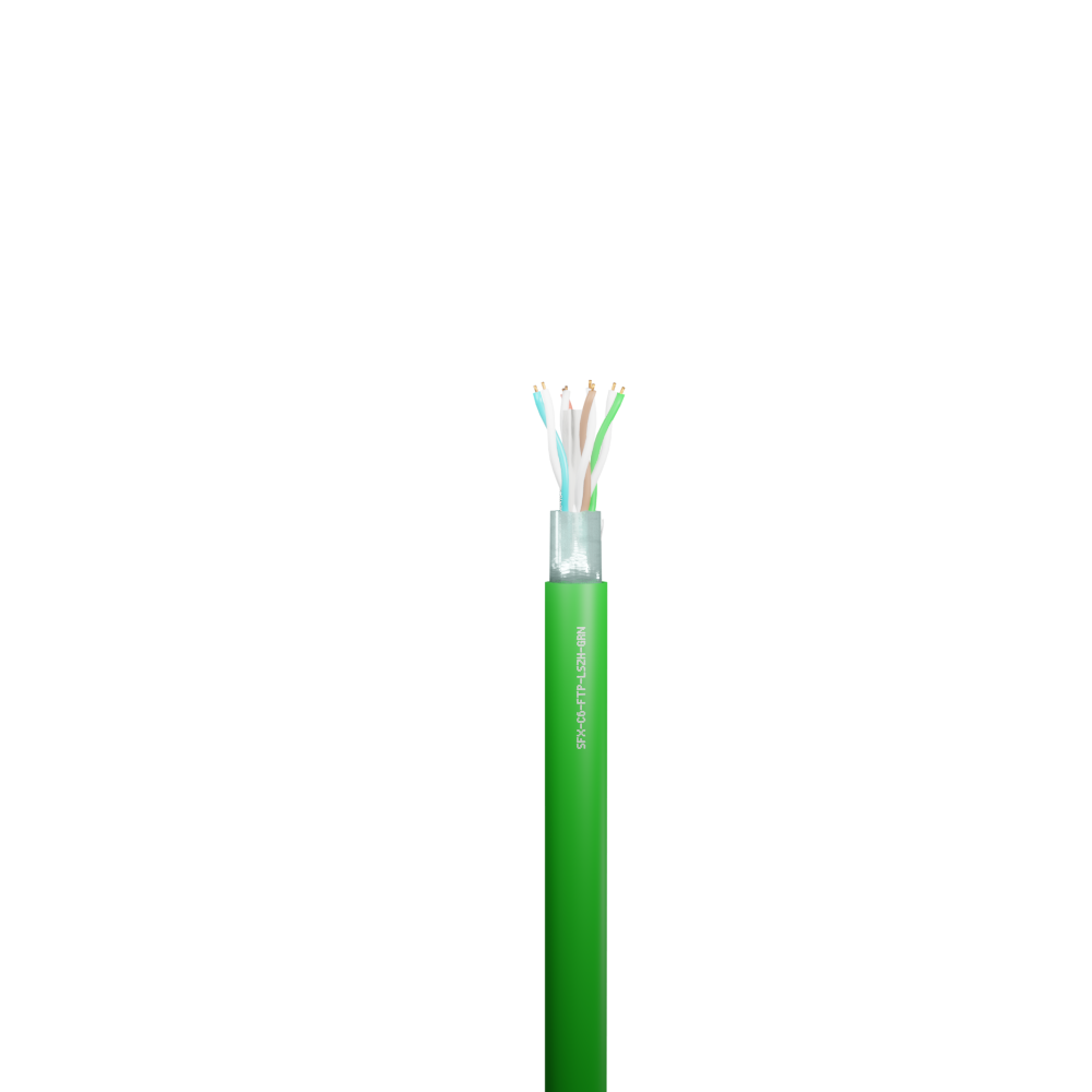 Data Category 6, 4 pair FTP LSZH Cable