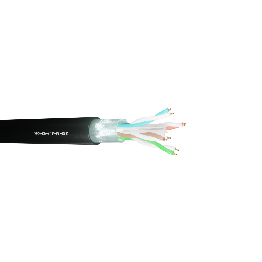 Data Category 6, 4 pair FTP PE Cable