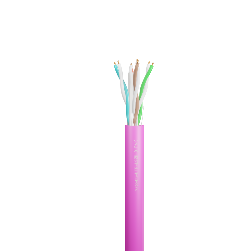 Data Category 6, 4 pair UTP Dca LSZH Cable