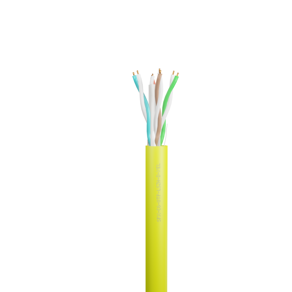 Data Category 6, 4 pair UTP Dca LSZH Cable