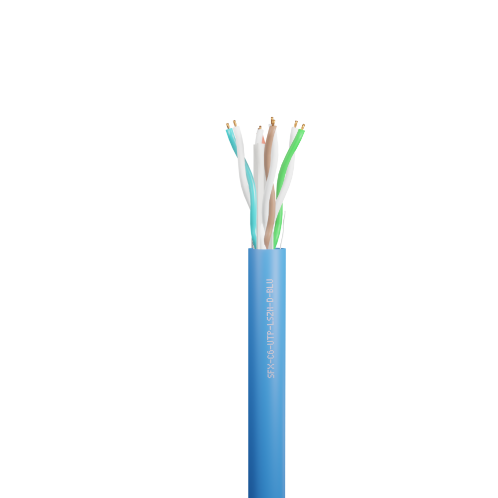 Data Category 6, 4 pair UTP Dca LSZH Cable
