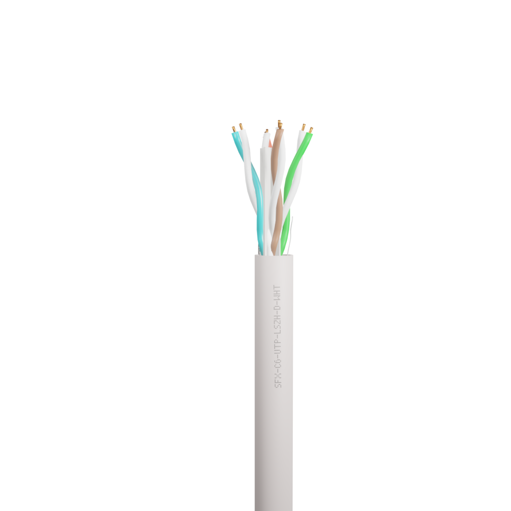 Data Category 6, 4 pair UTP Dca LSZH Cable