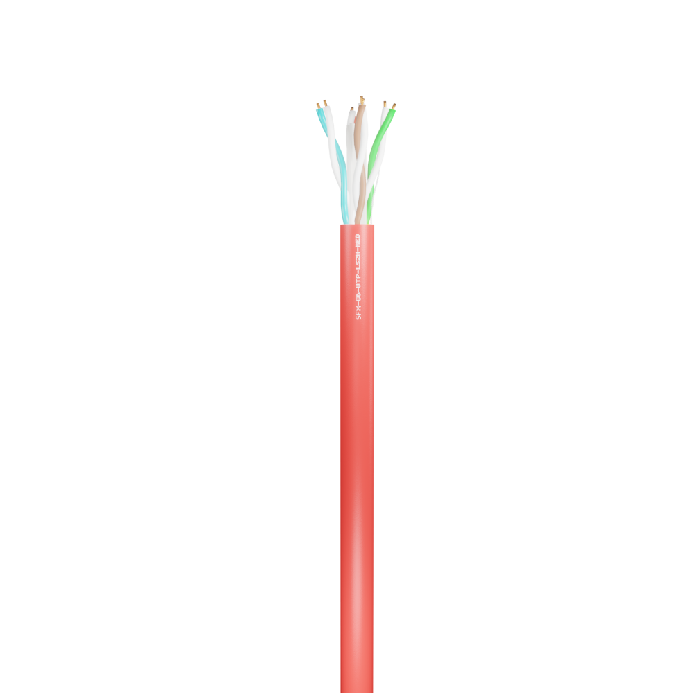 Data Category 6, 4 pair UTP LSZH Cable