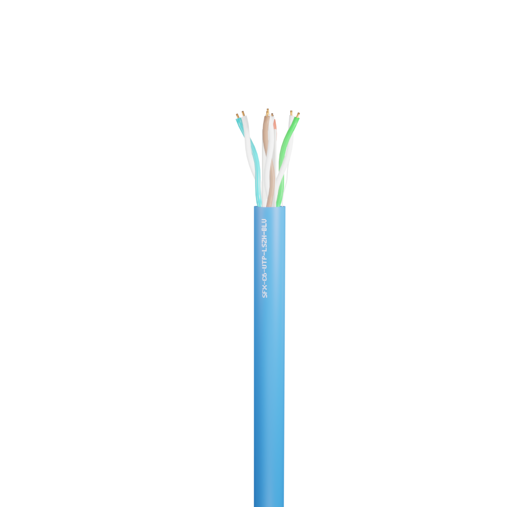 Data Category 6, 4 pair UTP LSZH Cable