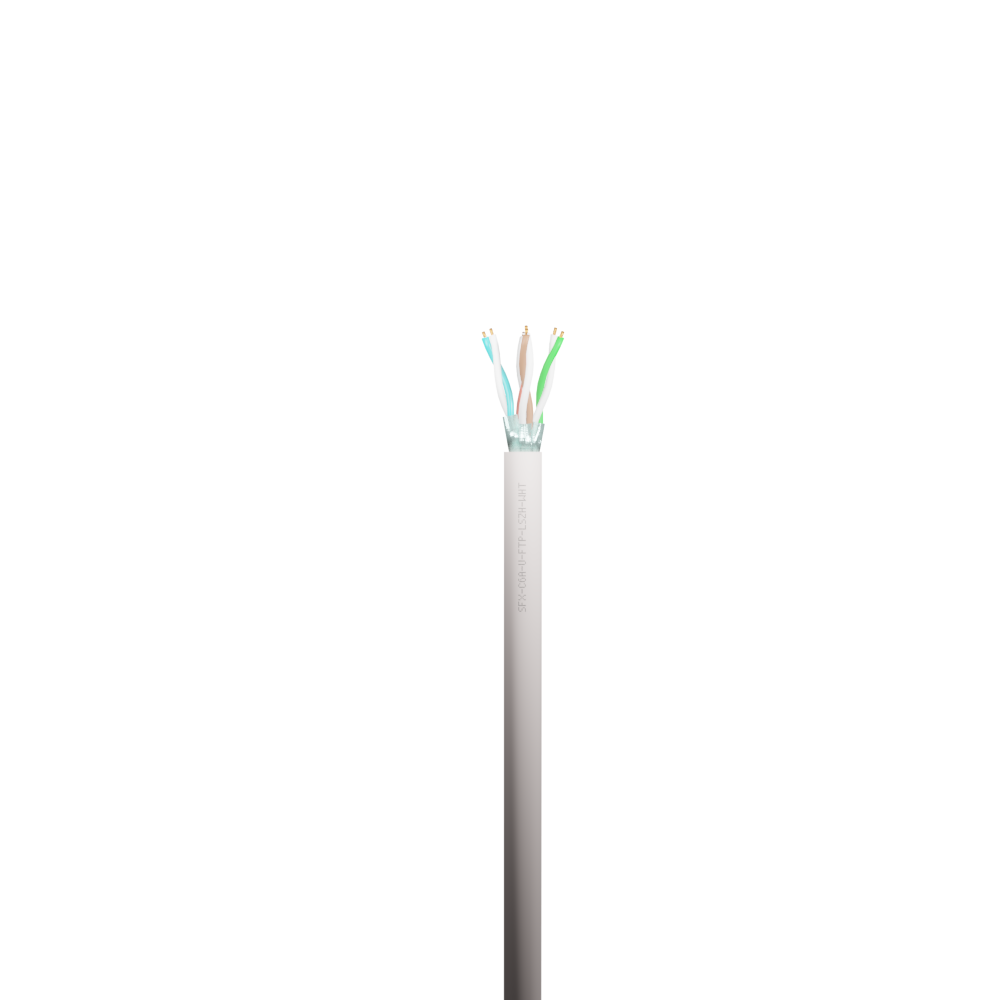 Data Category 6A, 4 pair U/FTP LSZH Cable