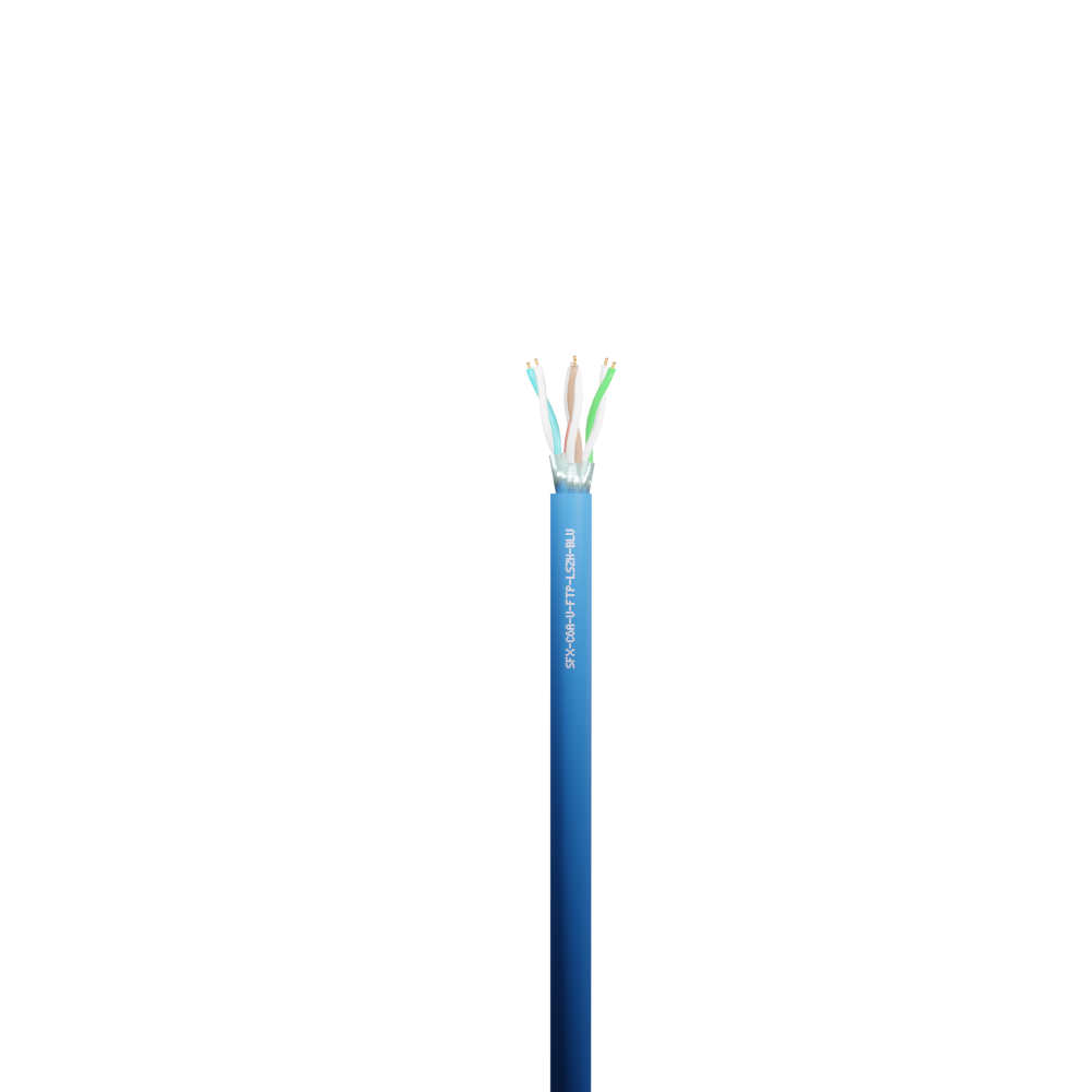 Data Category 6A, 4 pair U/FTP LSZH Cable