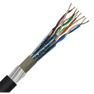 Data Category 6A, 4 pair U/FTP SWA PE Cable