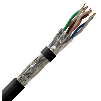 Data Category 7A, 4 pair S/FTP PE Cable