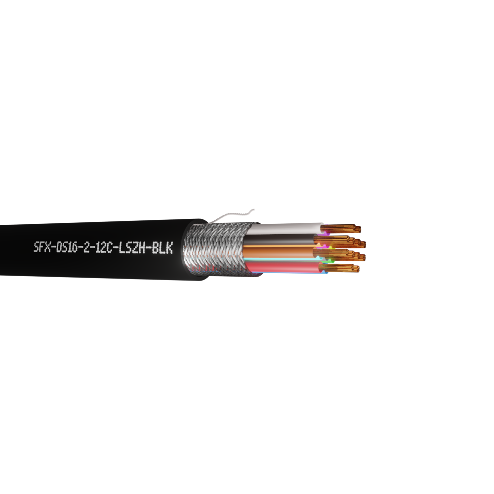 Defence Standard 16 x 0.2mm 12 Core TCWB Screened LSZH Cable