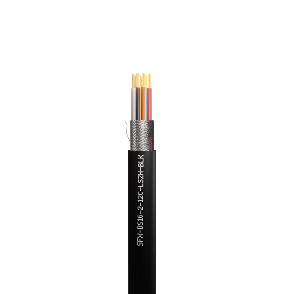 Defence Standard 16 x 0.2mm 12 Core TCWB Screened LSZH Cable