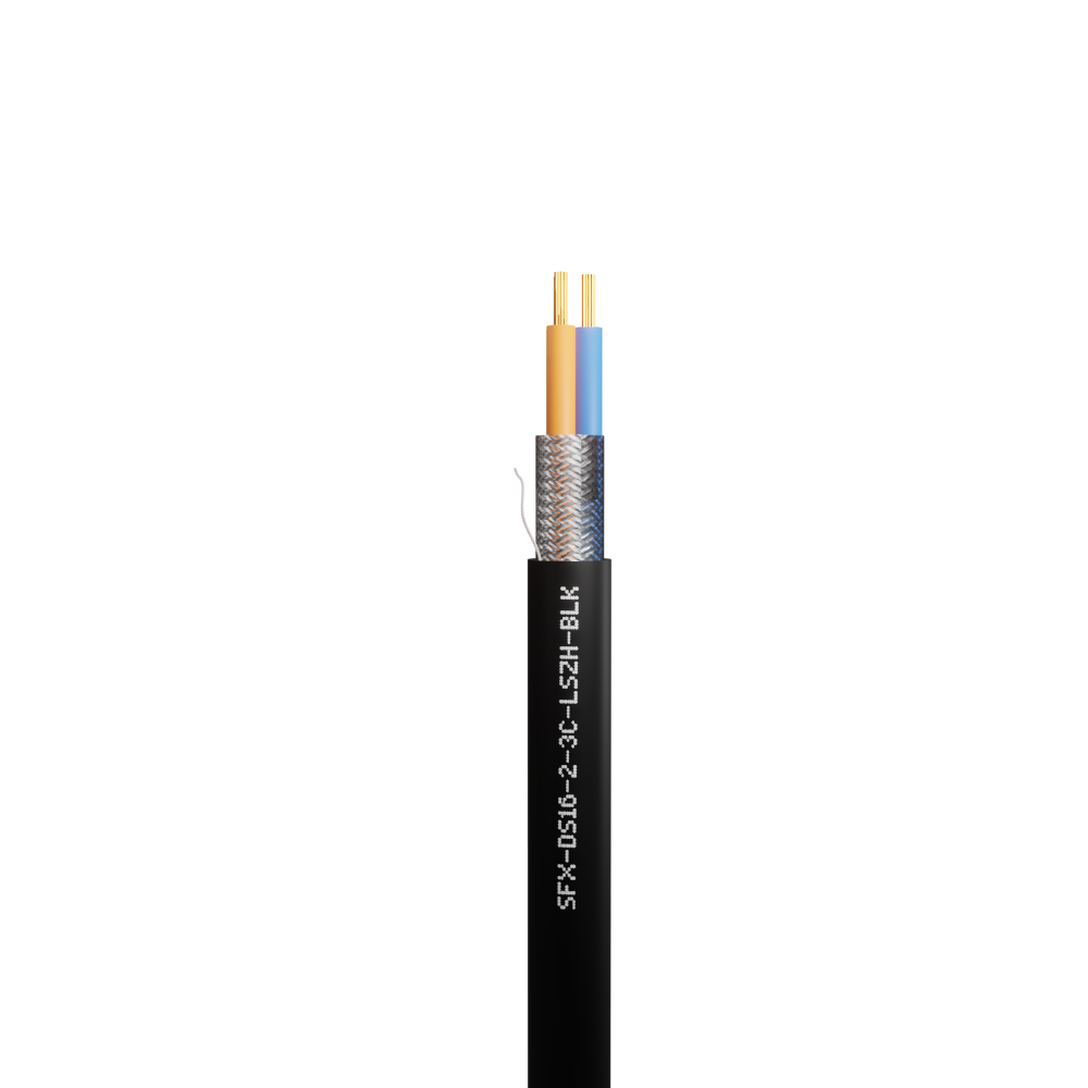 Defence Standard 16 x 0.2mm 3 Core TCWB Screened LSZH Cable