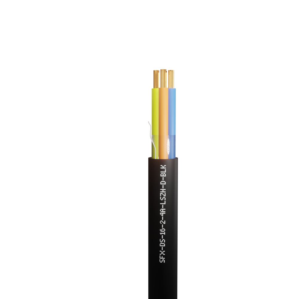 Defence Standard 16 x 0.2mm 4 Core Unscreened Dca LSZH Cable
