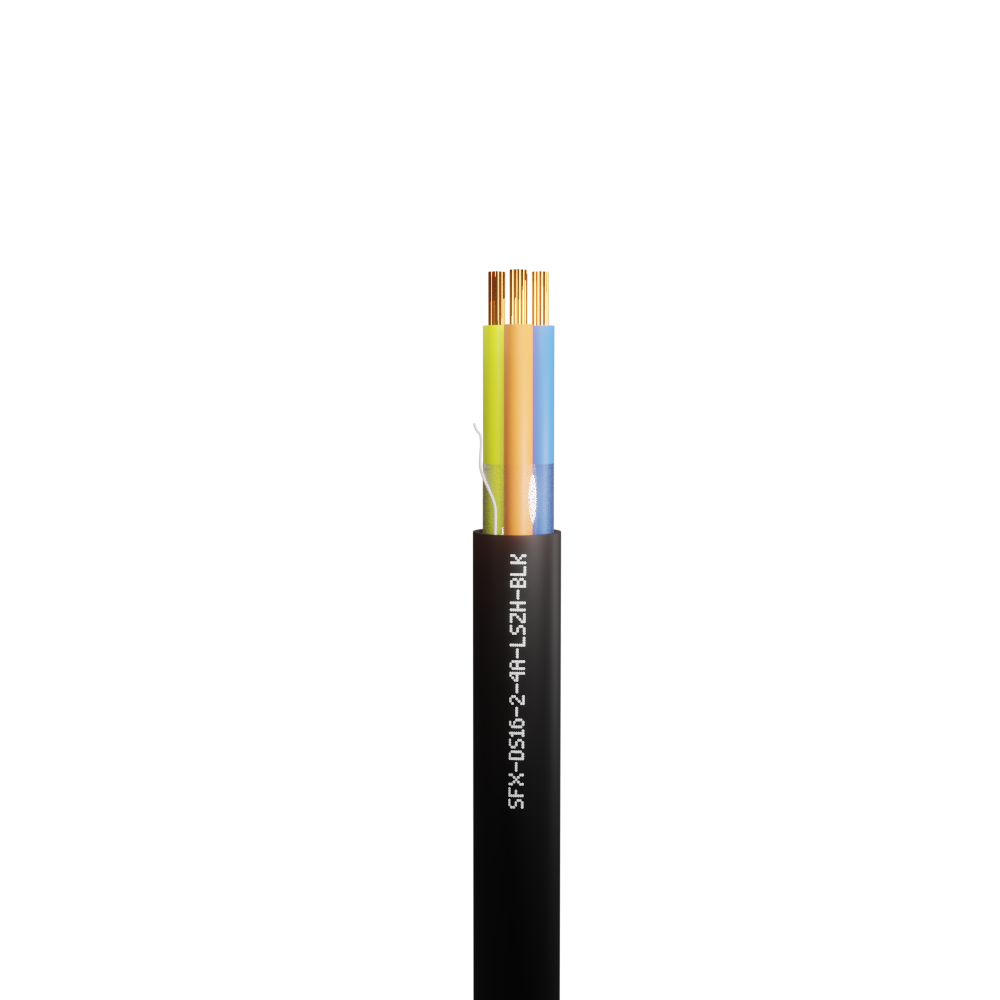 Defence Standard 16 x 0.2mm 4 Core Unscreened LSZH Cable