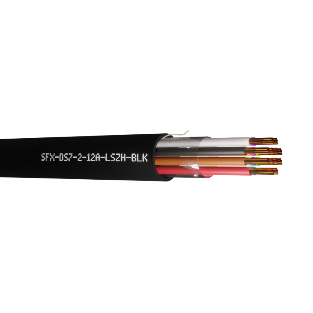 Defence Standard 7 x 0.2mm 12 Core Unscreened LSZH Cable