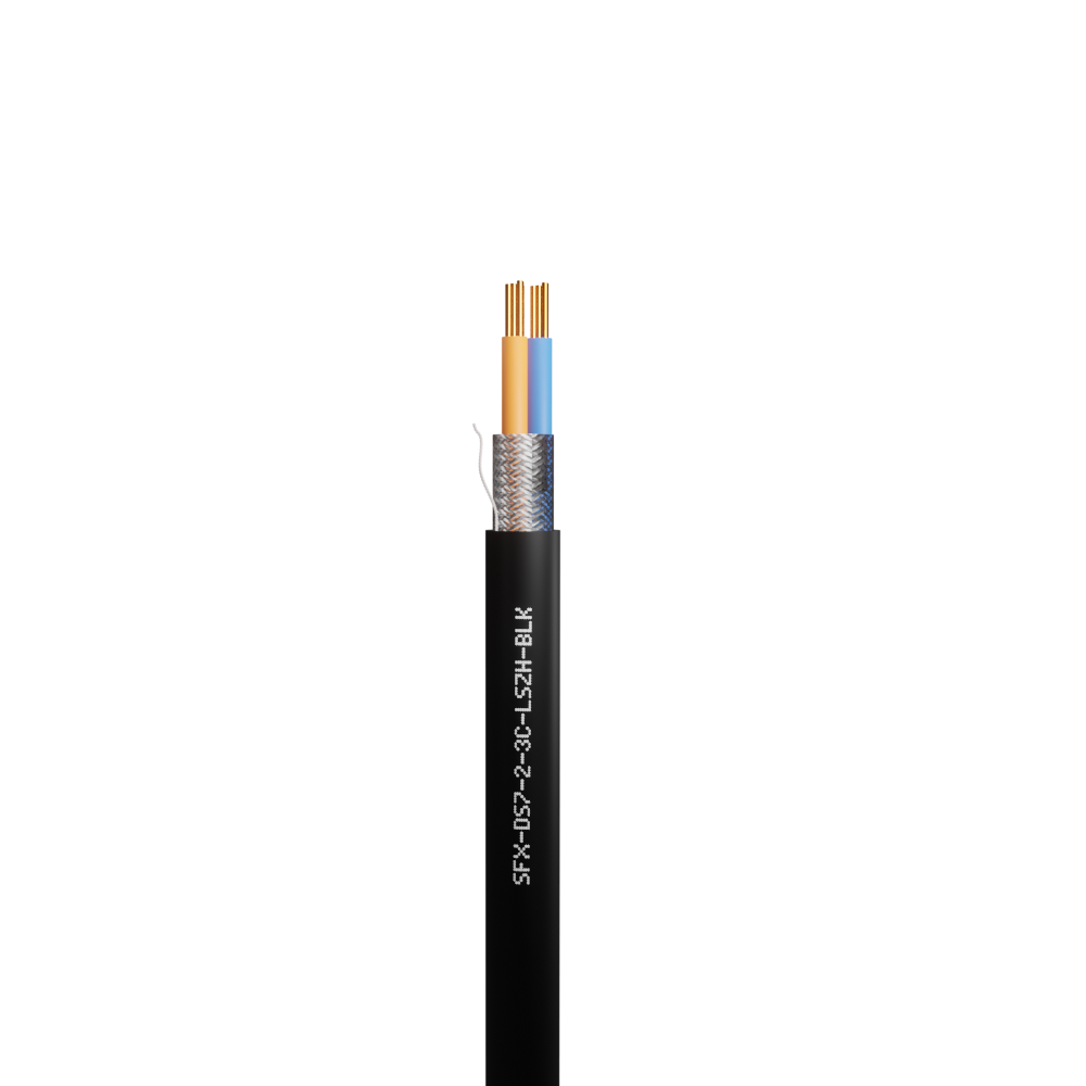 Defence Standard 7 x 0.2mm 3 Core TCWB Screened LSZH Cable
