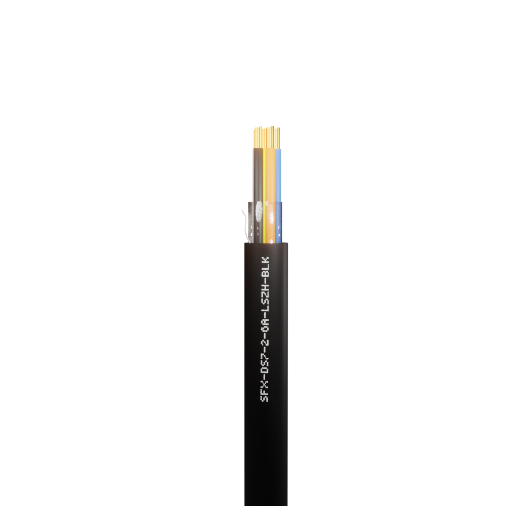 Defence Standard 7 x 0.2mm 6 Core Unscreened LSZH Cable
