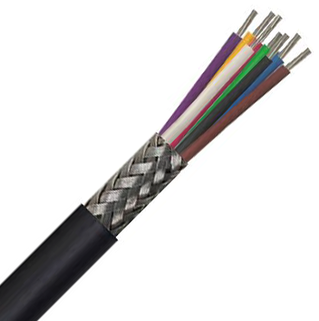 Defence Standard 7 x 0.2mm 8 Core TCWB Screened LSZH Cable