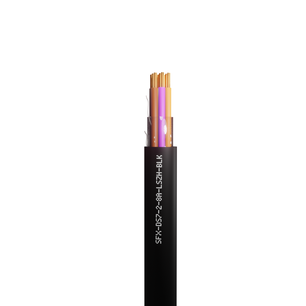 Defence Standard 7 x 0.2mm 8 Core Unscreened LSZH Cable