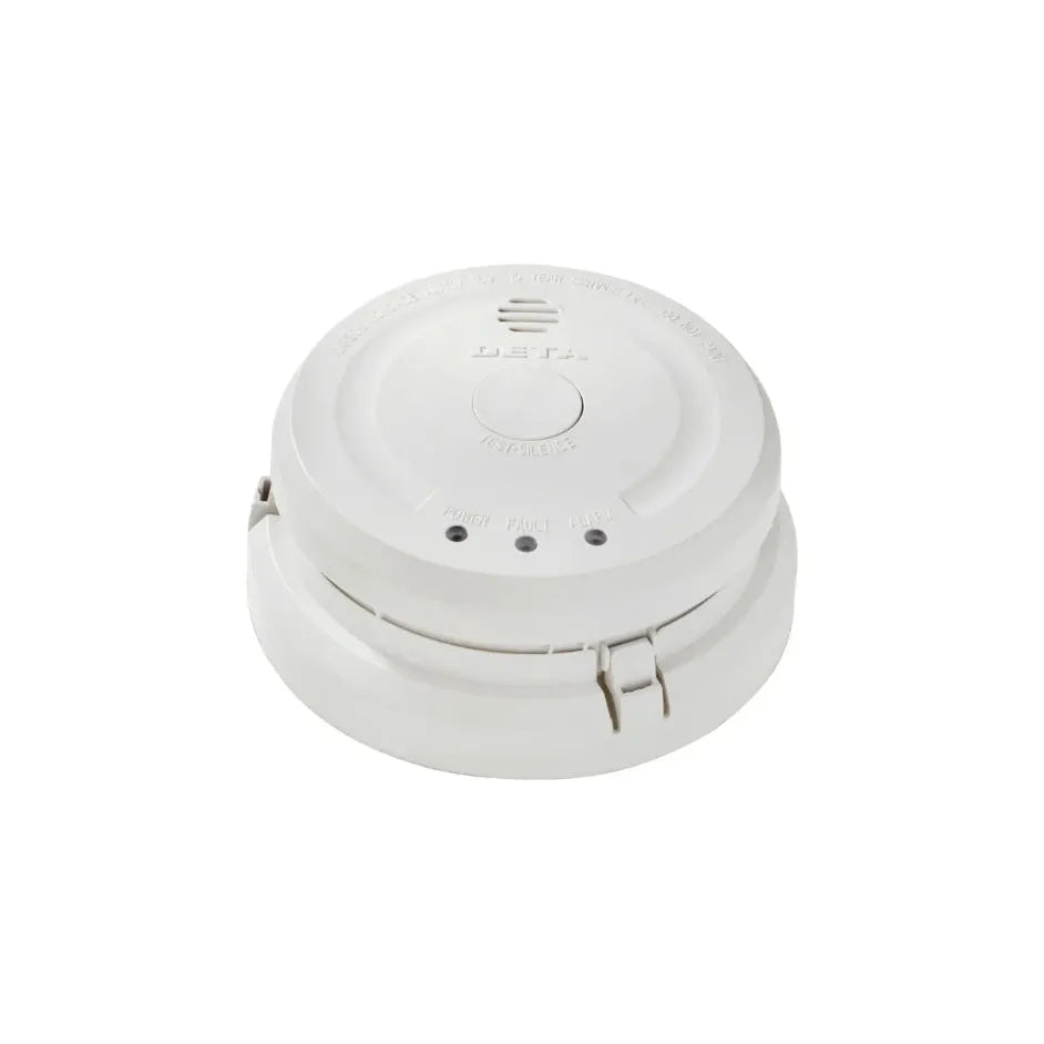 Deta 1169 Carbon Monoxide Alarm 240V with 9V Replaceable Battery Back Up