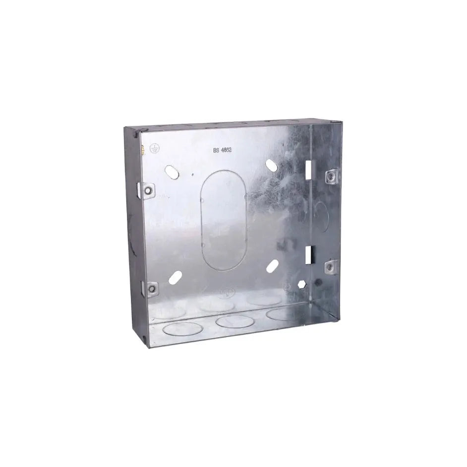 Deta DB171 Gridswitch 6-8 Gang Flush Metal Back Box