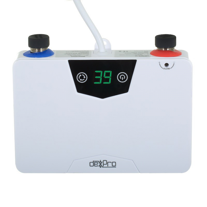 DexPro DXI55DT Delux Digital 5.5kW Inline Instant Water Heater