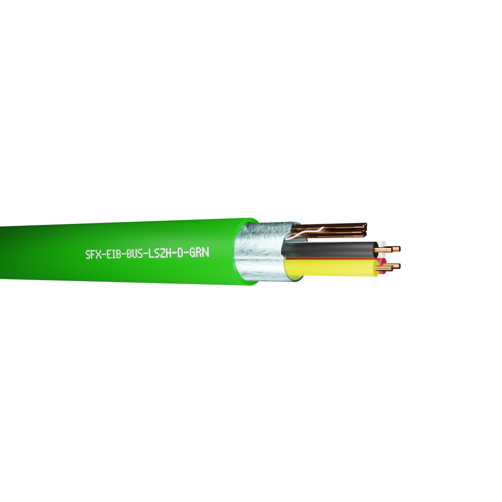 EIB Bus 2 x 2 x 0.8mm Dca LSZH (KNX Eqv) Cable