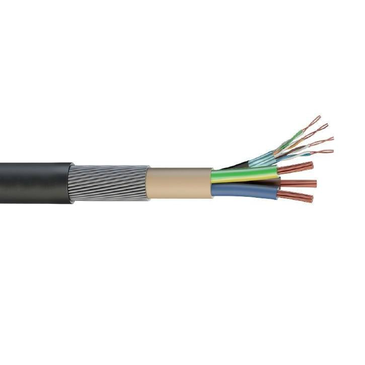 EV Armoured PVC Plus Cat 5 FTP Cable