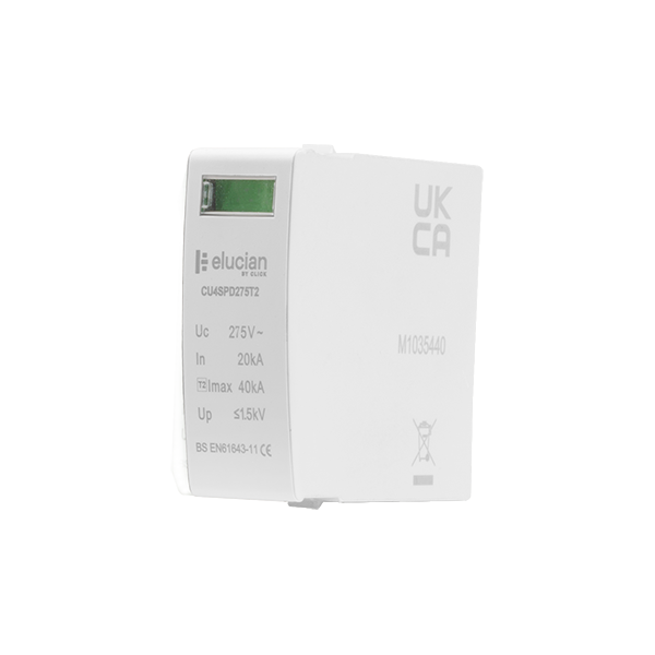 Elucian CU4SPDC275T2 275V 40kA Type 2 SPD Cartridge