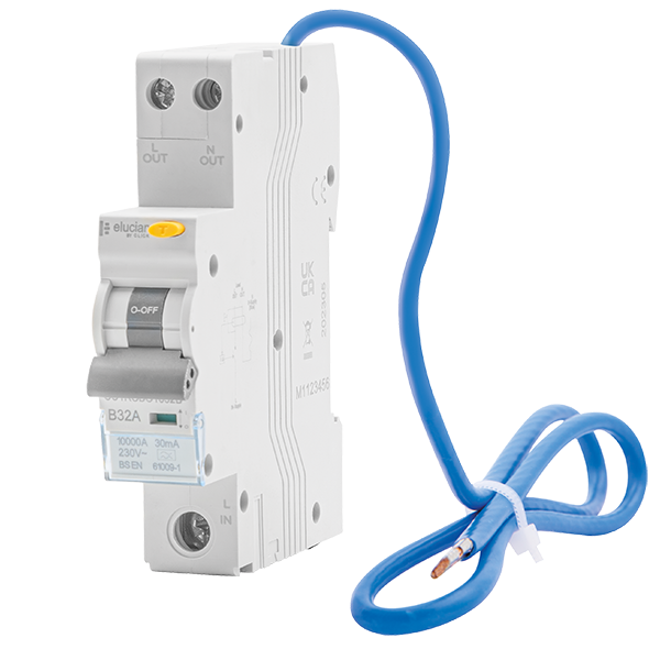 Elucian RCBO C Curve True 10kA 30mA Type A