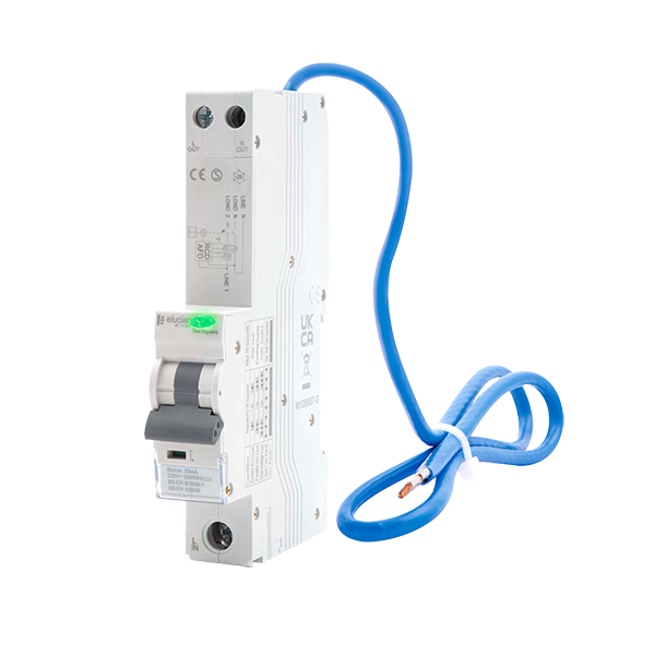 Elucian Single Pole AFDD RCBO True 10kA B Curve 30mA