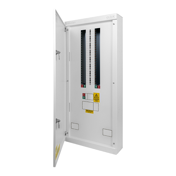 Elucian TPEB16 16 Way 125A Three Phase Distribution Board Without Incomer