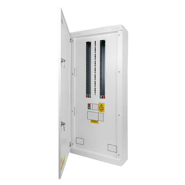 Elucian TPEB20 20 Way 125A Three Phase Distribution Board Without Incomer