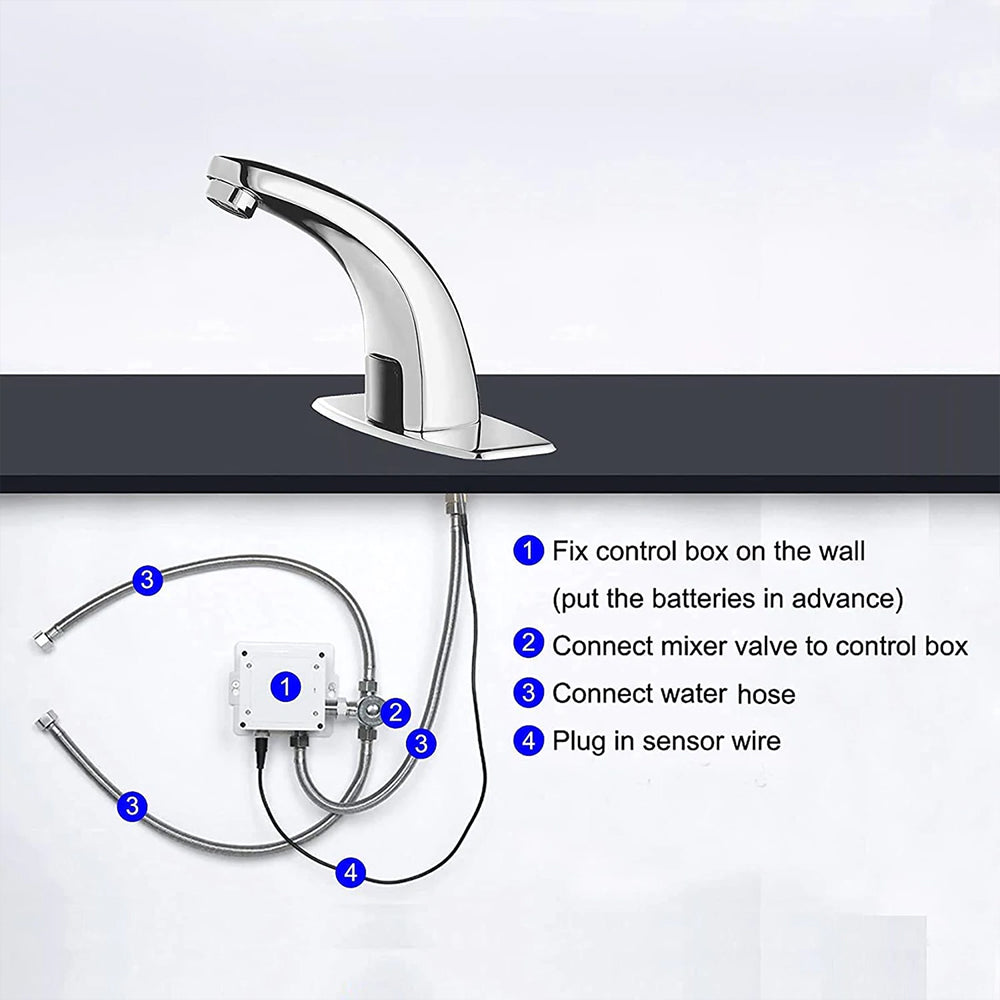 Ener-j BW2000 Washbasin Touch Sensor Faucet