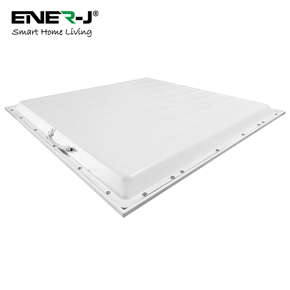 Ener-j E120 600x600mm Slim Backlit 40W 3800Lm, PMMA 2mm Diffuser, Flicker Free Driver 6000K Pack of 2
