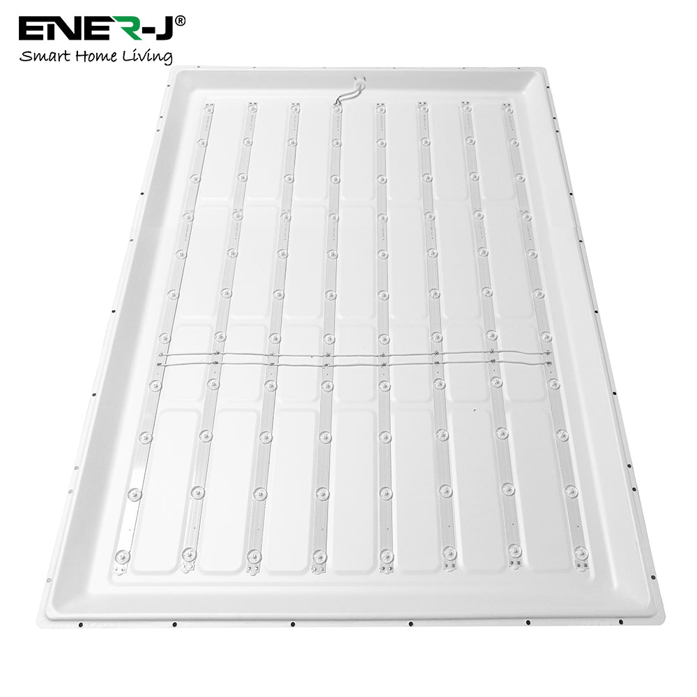 Ener-j E124 LED Backlit Panel, 1200x600mm, 50W, 6000Lm, 4000K Pack of 2