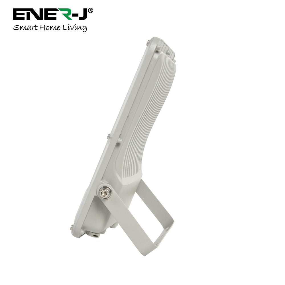 Ener-j E191 100W LED Floodlights with Solar Panels, 18W Solar Panel, 15AH Battery, 1700 lumens