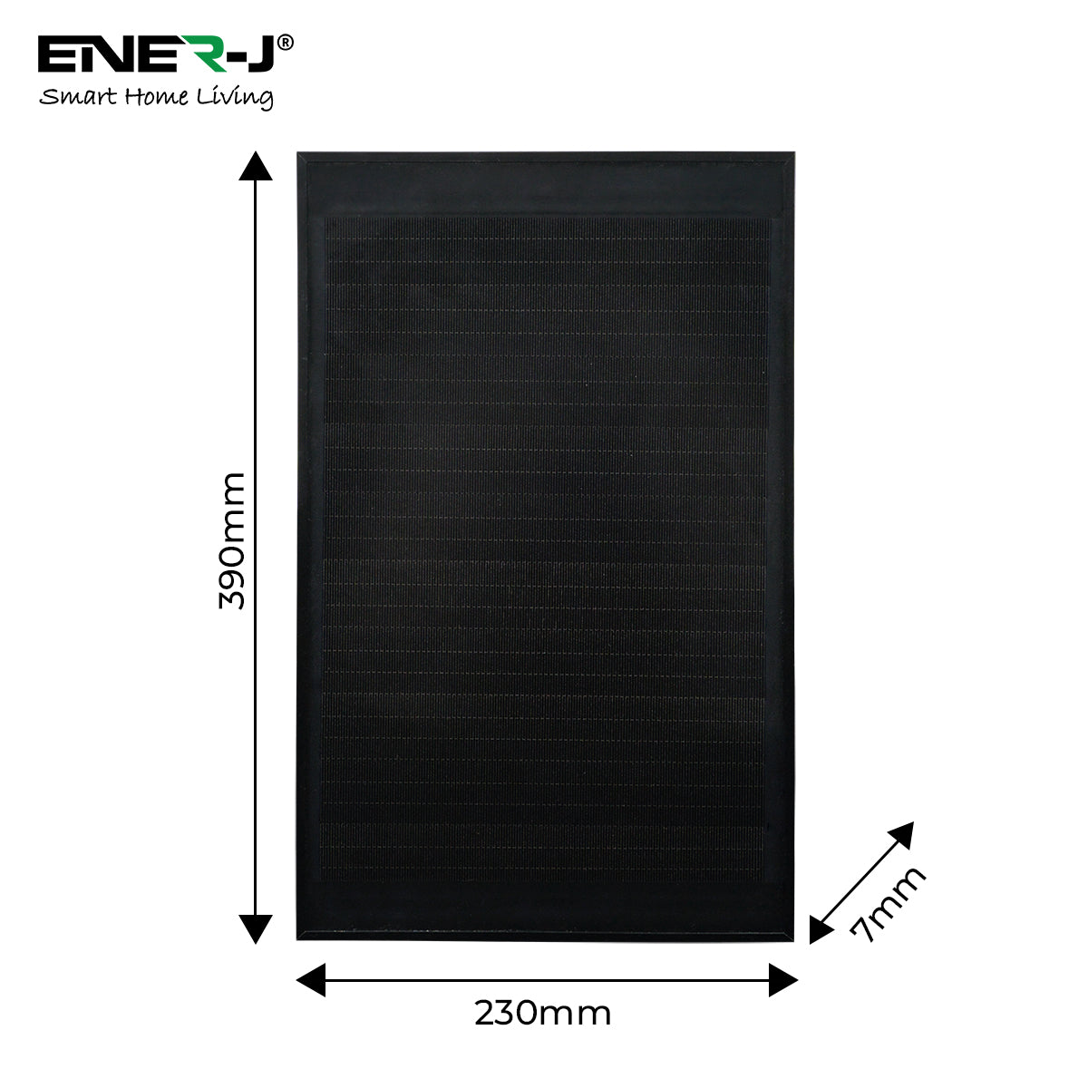Ener-j E194X 150W LED Floodlights with Solar Panels, 15W Solar Panel, 15AH Battery, 1800 lumens