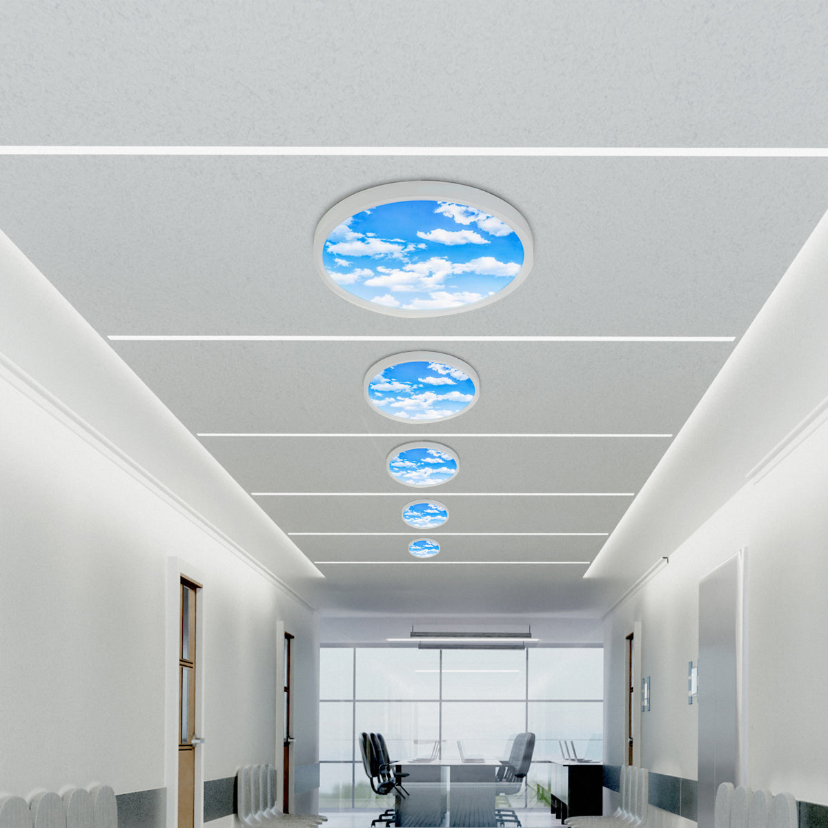 Ener-j E313 Surface mounted SKY LED Ceiling Light, 24W