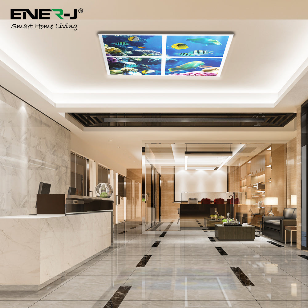 Ener-j E803 Marine LED Panel 2D version, 60x60cms, 40W Pack of 4