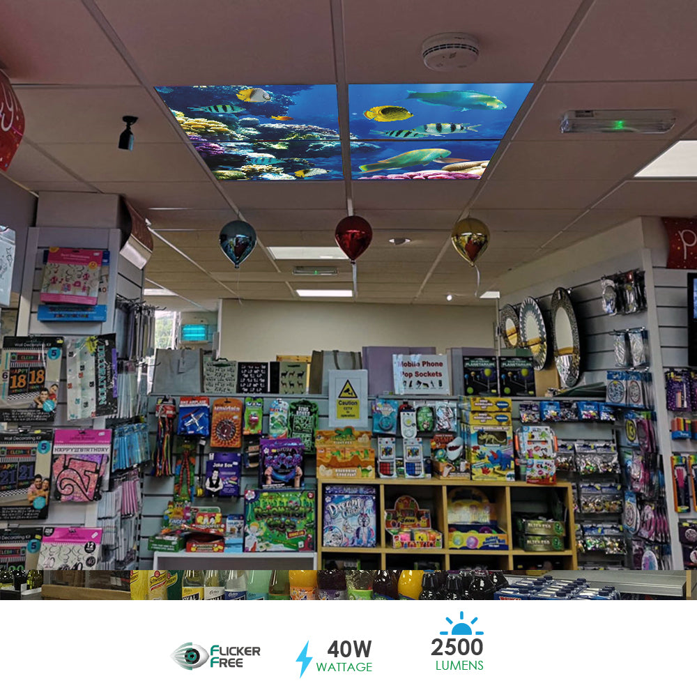 Ener-j E803 Marine LED Panel 2D version, 60x60cms, 40W Pack of 4