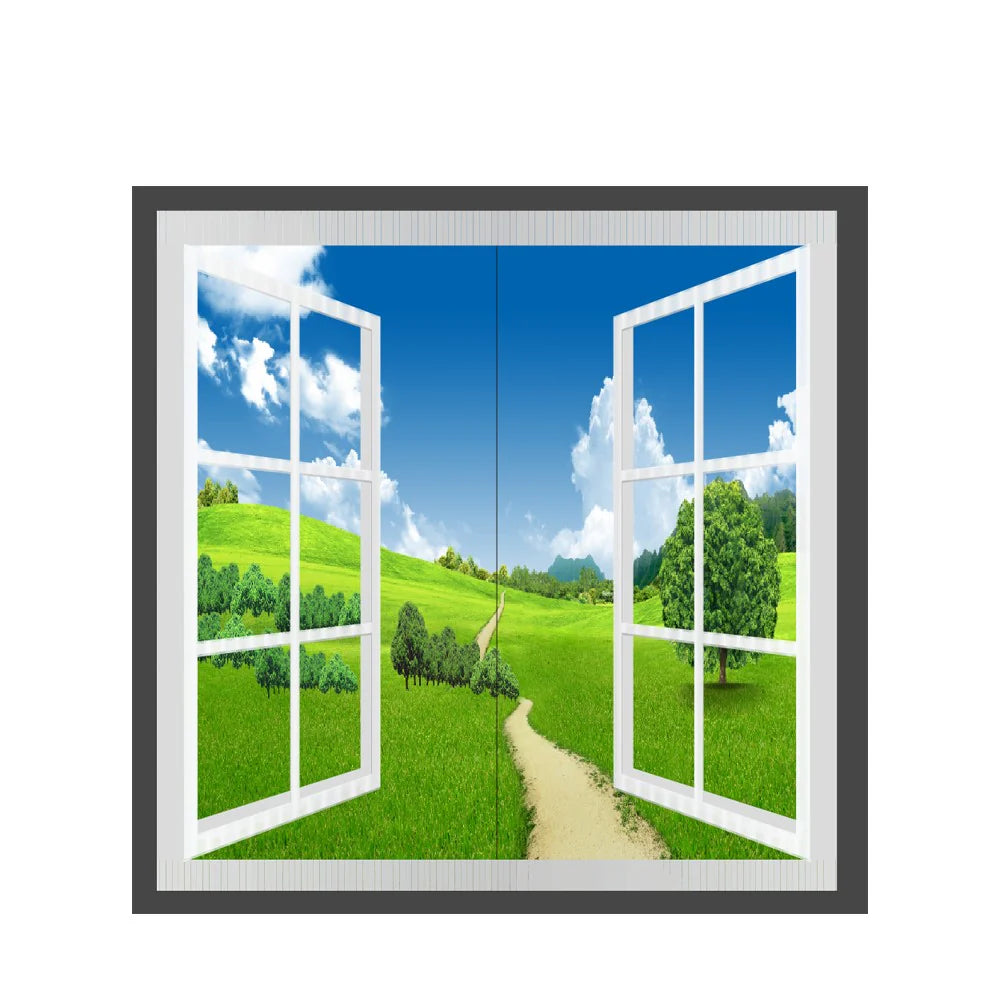 Ener-j E804 1200x600mm Landscape Surface Panel with Grassland and Sky 2D Design Pack of 2