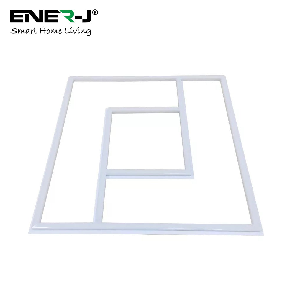 Ener-j E817 600x600mm LED Panel Light with PD Design, 40W 4000 Lumens, 6000K Pack of 2