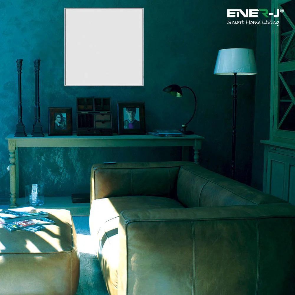 Ener-j IH1003 595x595mm Infrared Heating Panel, White Body, 360W